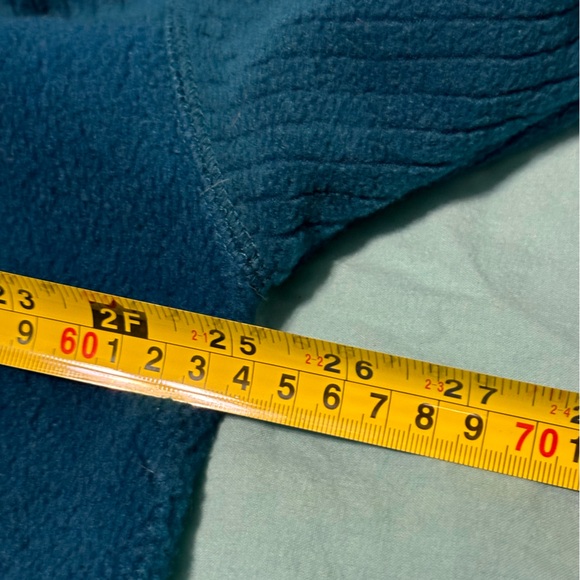 Vintage Arizona Men’s Pullover V-Neck Teal Sweater with Utility Pockets Size XL - Picture 8 of 10